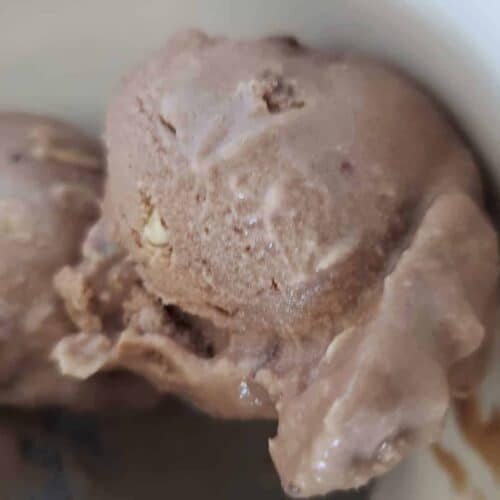 Keto Chocolate Walnut Fat Bomb Ice Cream