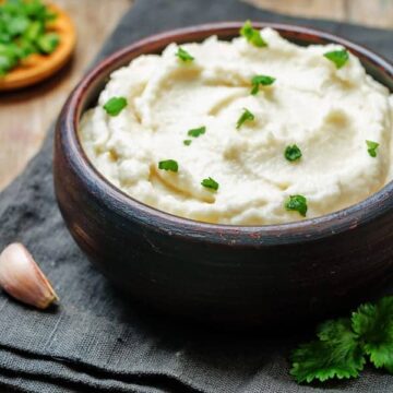 Garlic Mashed Cauliflower