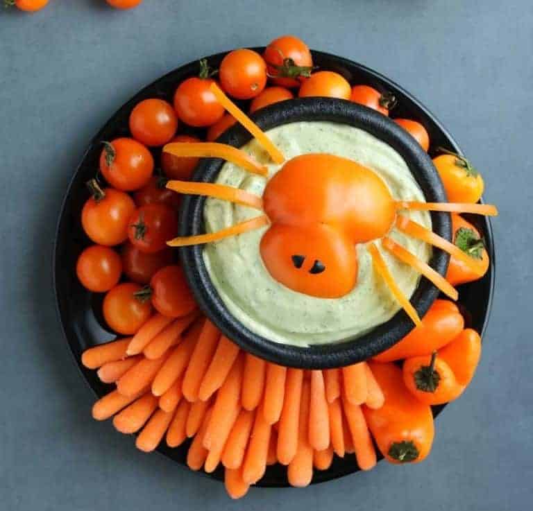 10 Halloween Veggie Trays - Heather Cooan