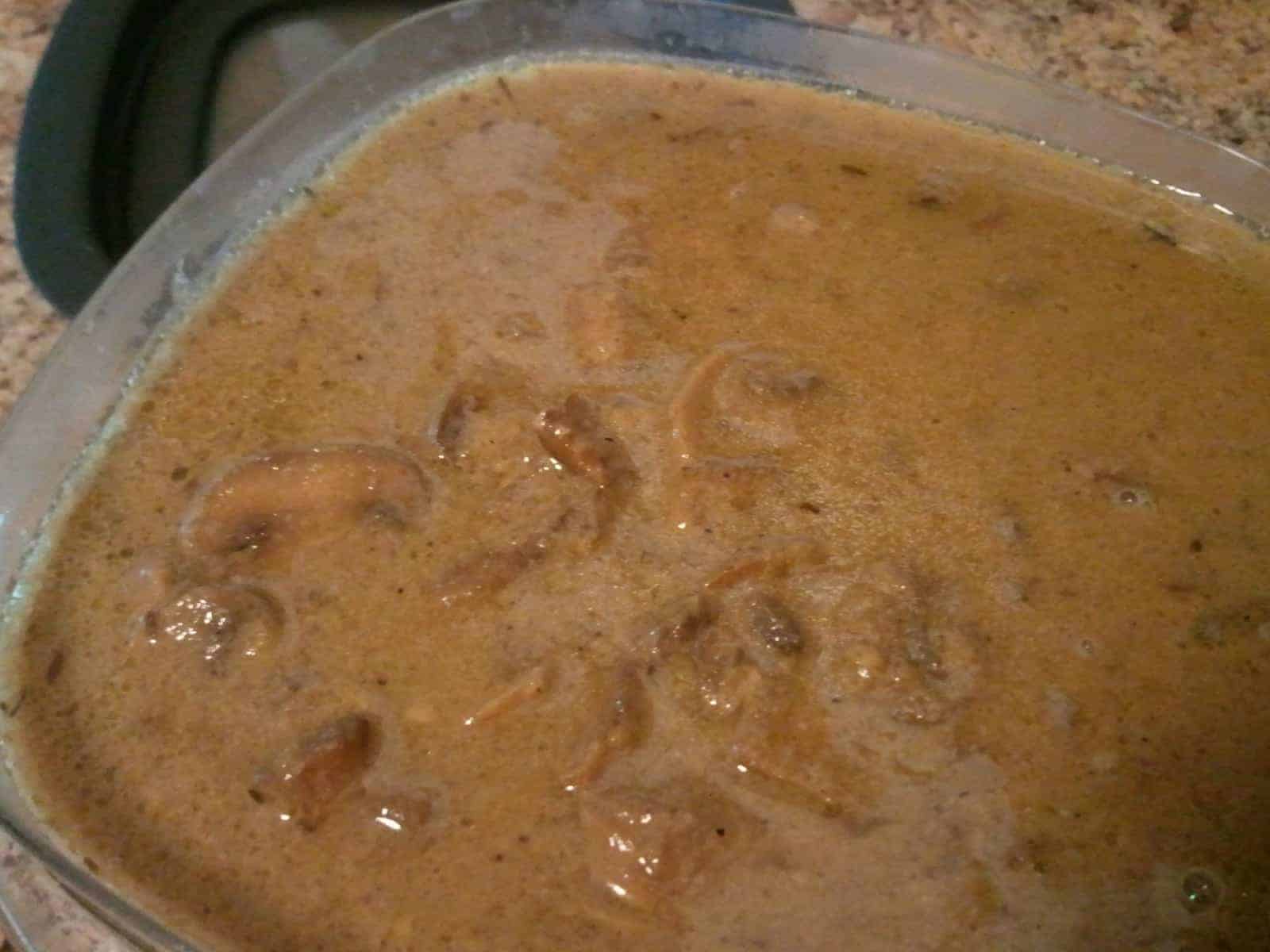 cream of mushroom soup