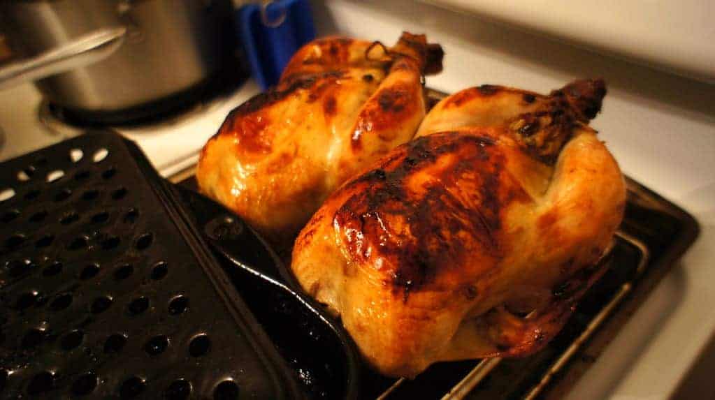 Garlic Rosemary Cornish Game Hens