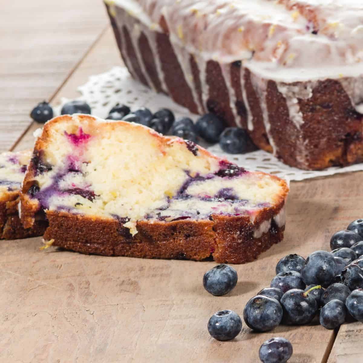 Lemon-Blueberry Bundt Cake | My Baking Addiction