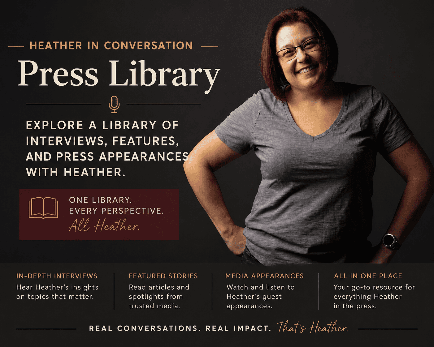 Heather Cooan Press Library